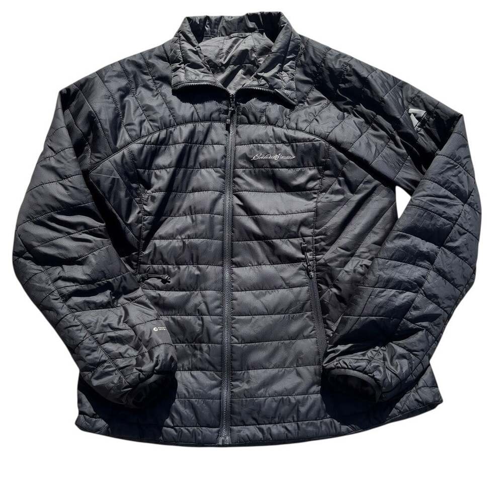 Eddie Bauer First Ascent Pertex Quantum Eco Quilted Jacket Black ~Size S - Picture 5 of 16
